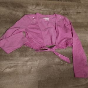 💲🏷LAST CHANCE Lilac SZ 6-6X LS Bolero Shrug